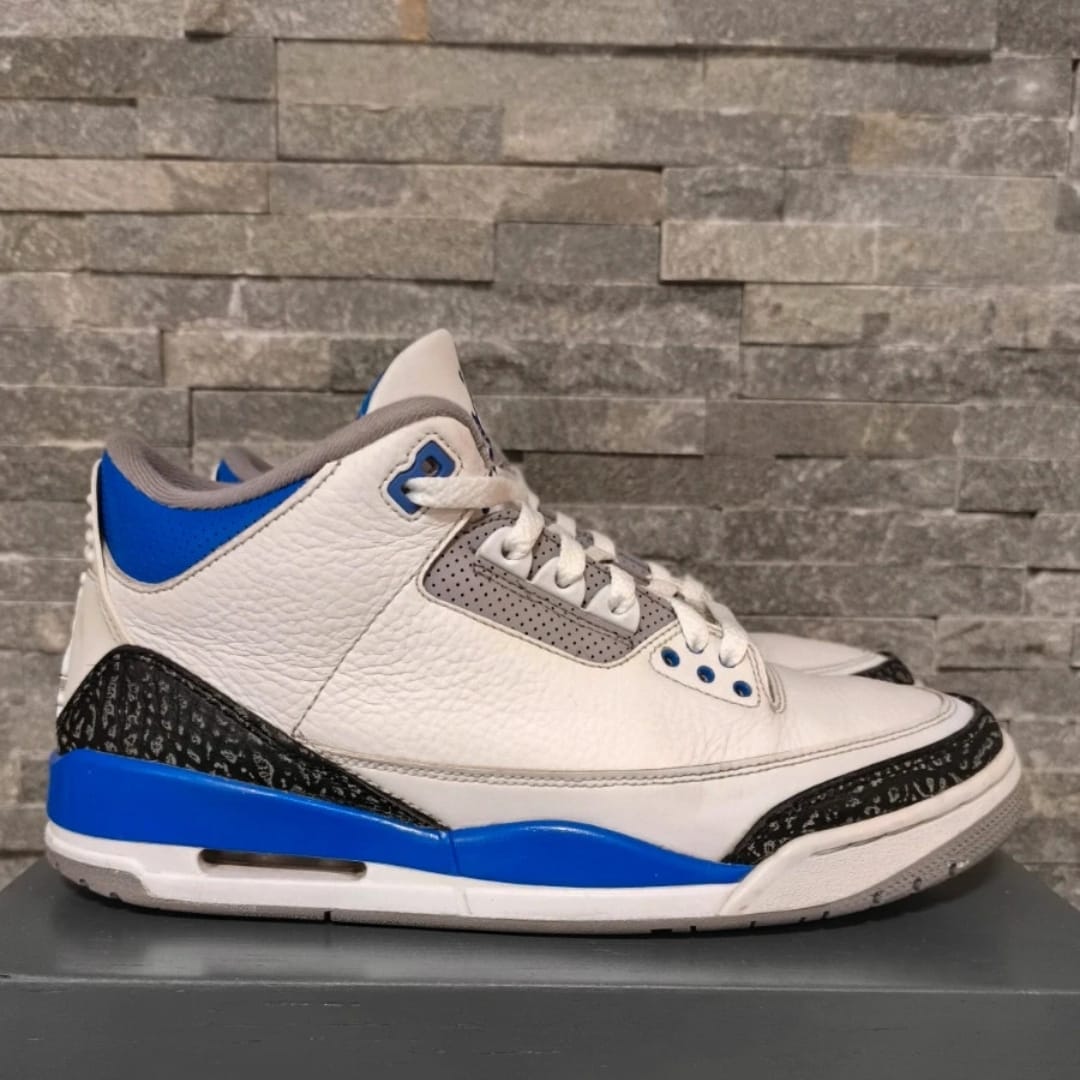 Air Jordan 3 Racer Blue – Taille 44