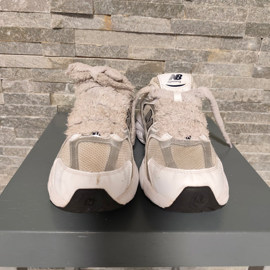 New Balance 530 White Silver Navy "Fluffy Laces" – Taille 39