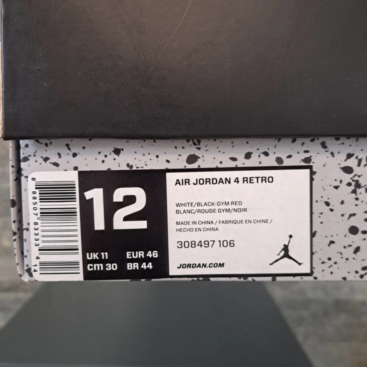 Air Jordan 4 Alternate 89 – Taille 46
