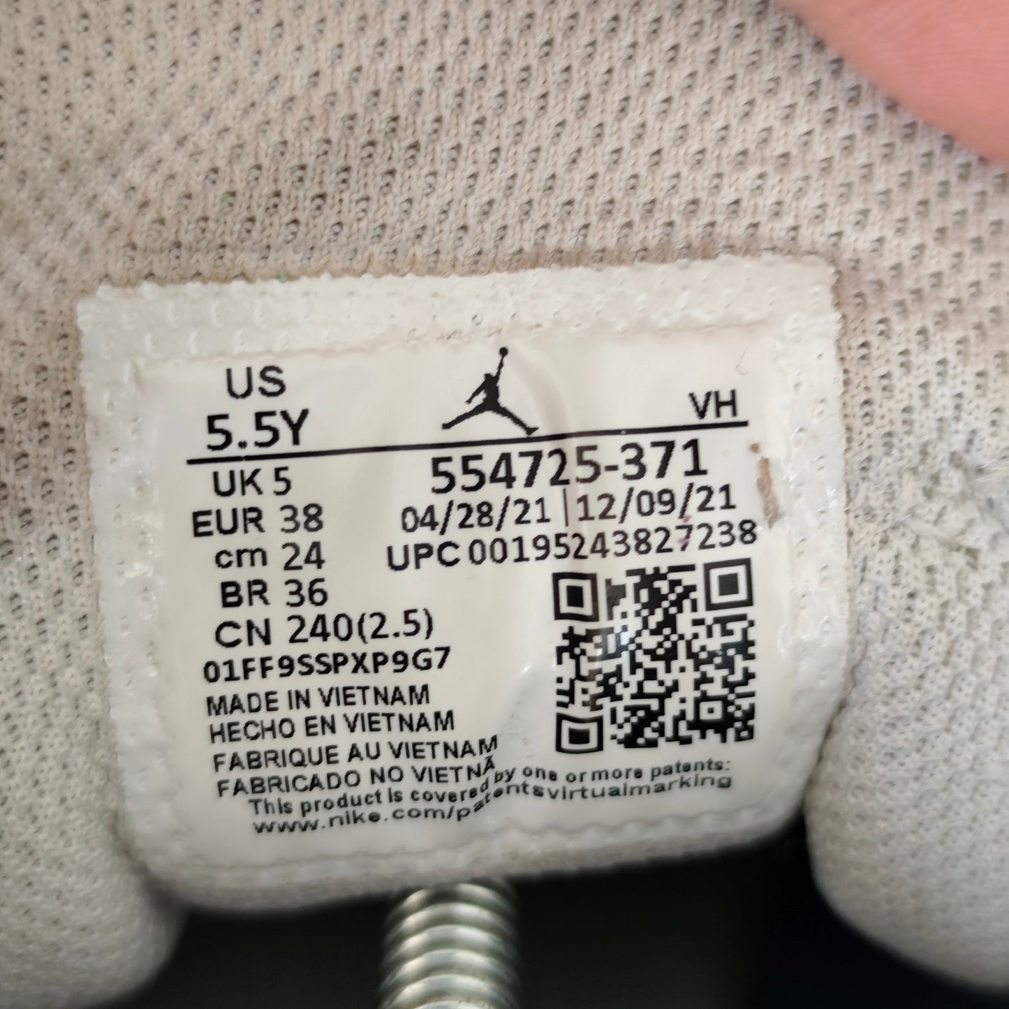 Air Jordan 1 Mid GS Sonics - Taille 38