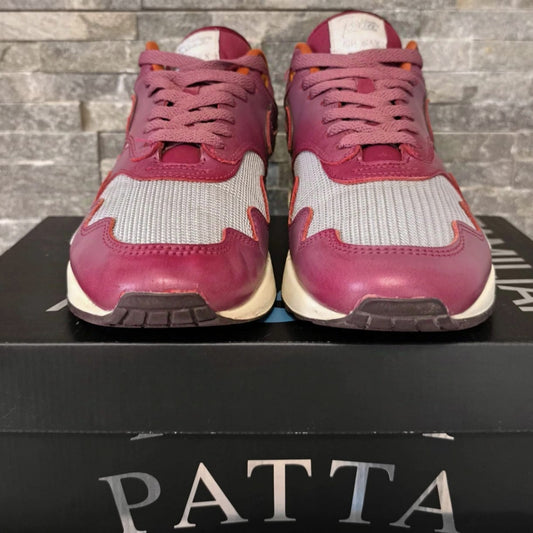 Nike Air Max 1 x Patta "Rush Maroon" – Taille 42,5