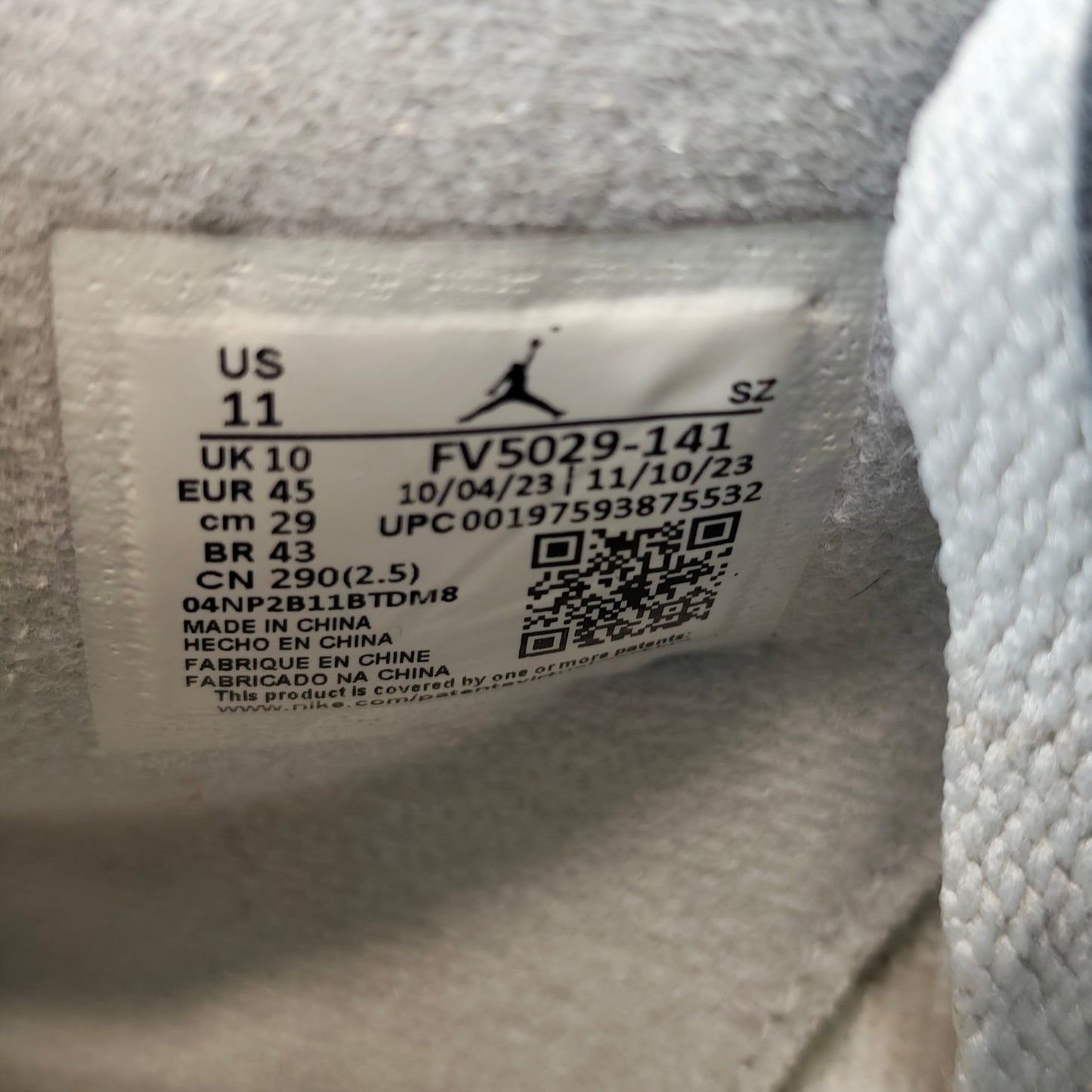 Air Jordan 4 Military Blue 2024 – Taille 45
