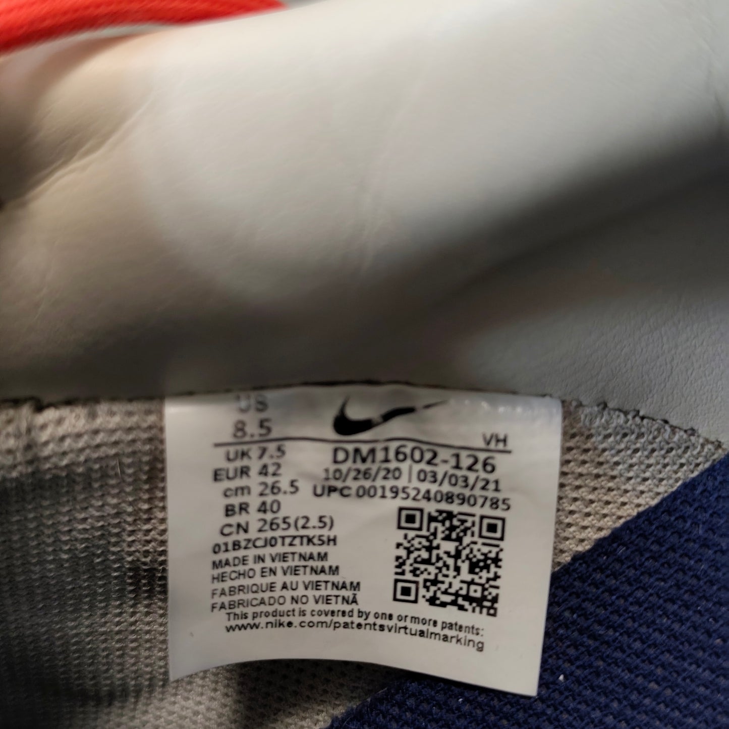 Nike Dunk Low x Off White lot 23/50 – Taille 42