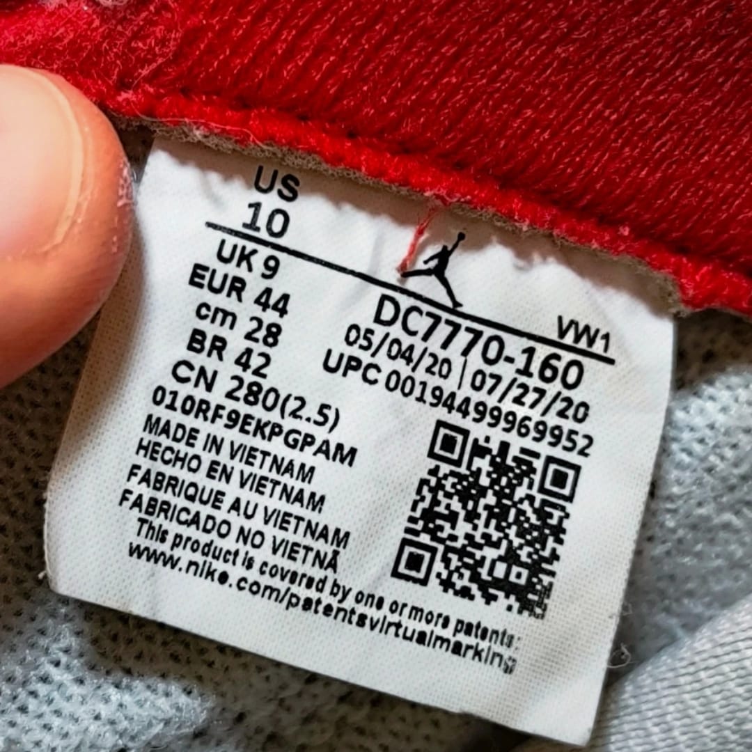 Air Jordan 4 Fire Red 2020 – Taille 44
