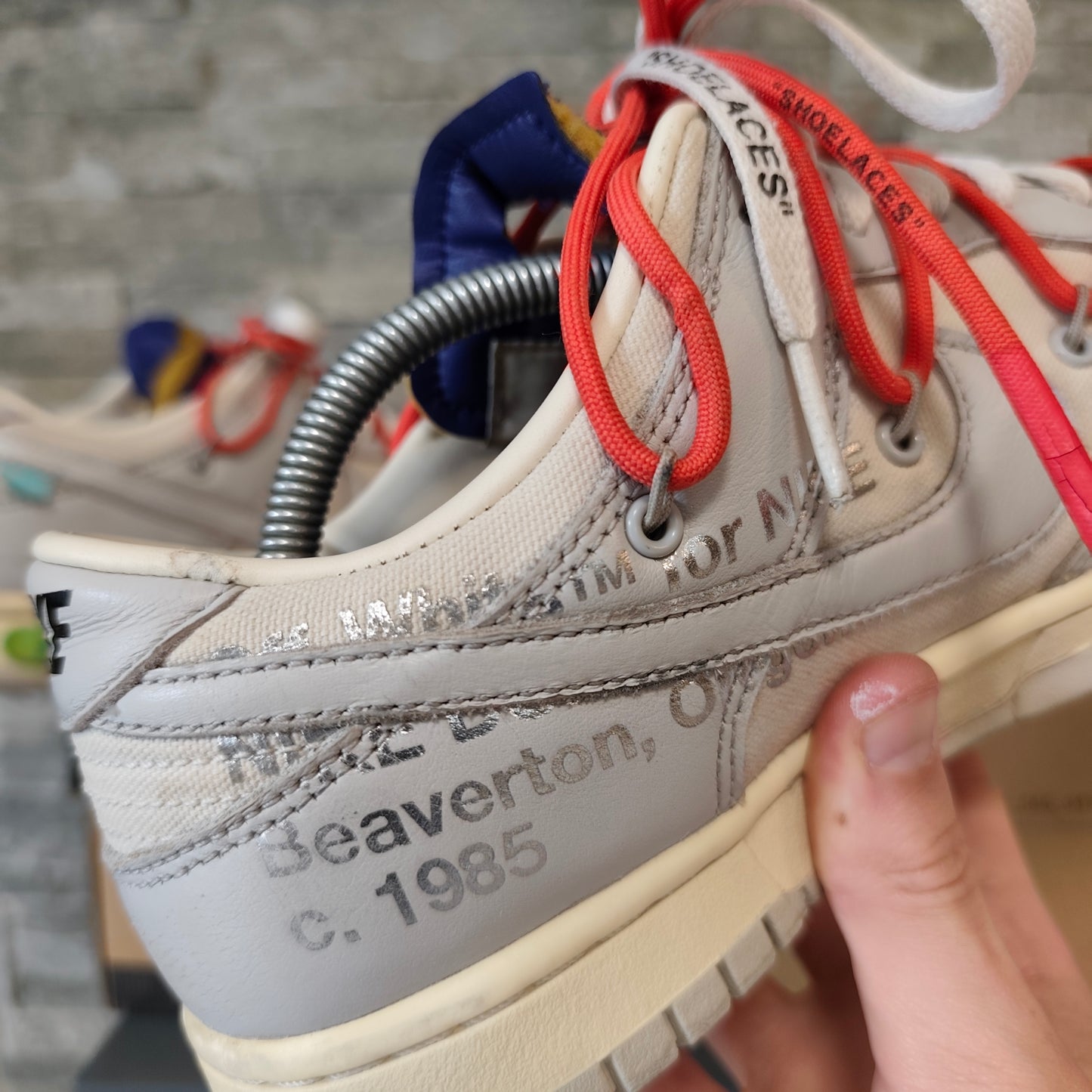 Nike Dunk Low x Off White lot 23/50 – Taille 42