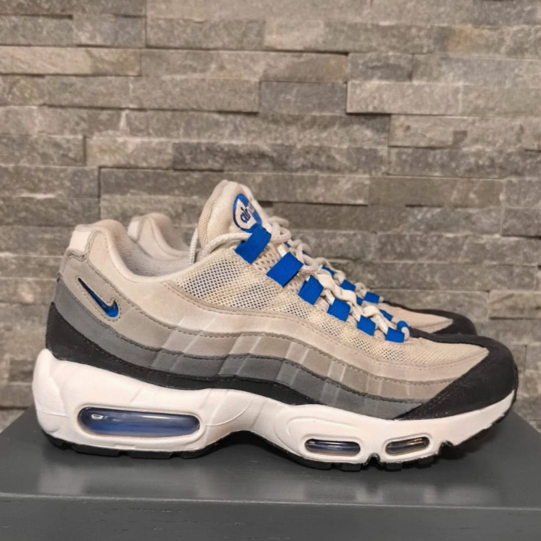 Nike Air Max 95 Grey Racer Blue Jewel Swoosh – Taille 40