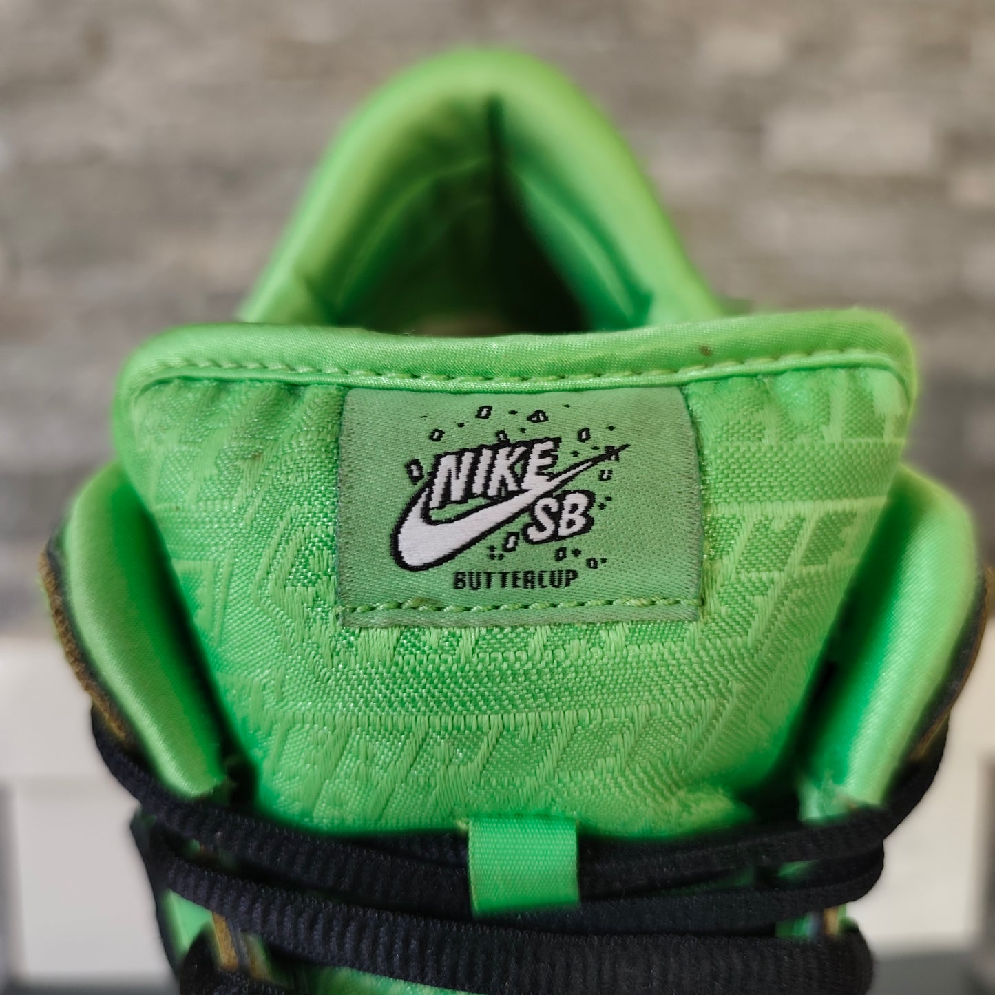 Nike Dunk Low SB Super Nana Powerpuff Girls "Buttercup" – Taille 42