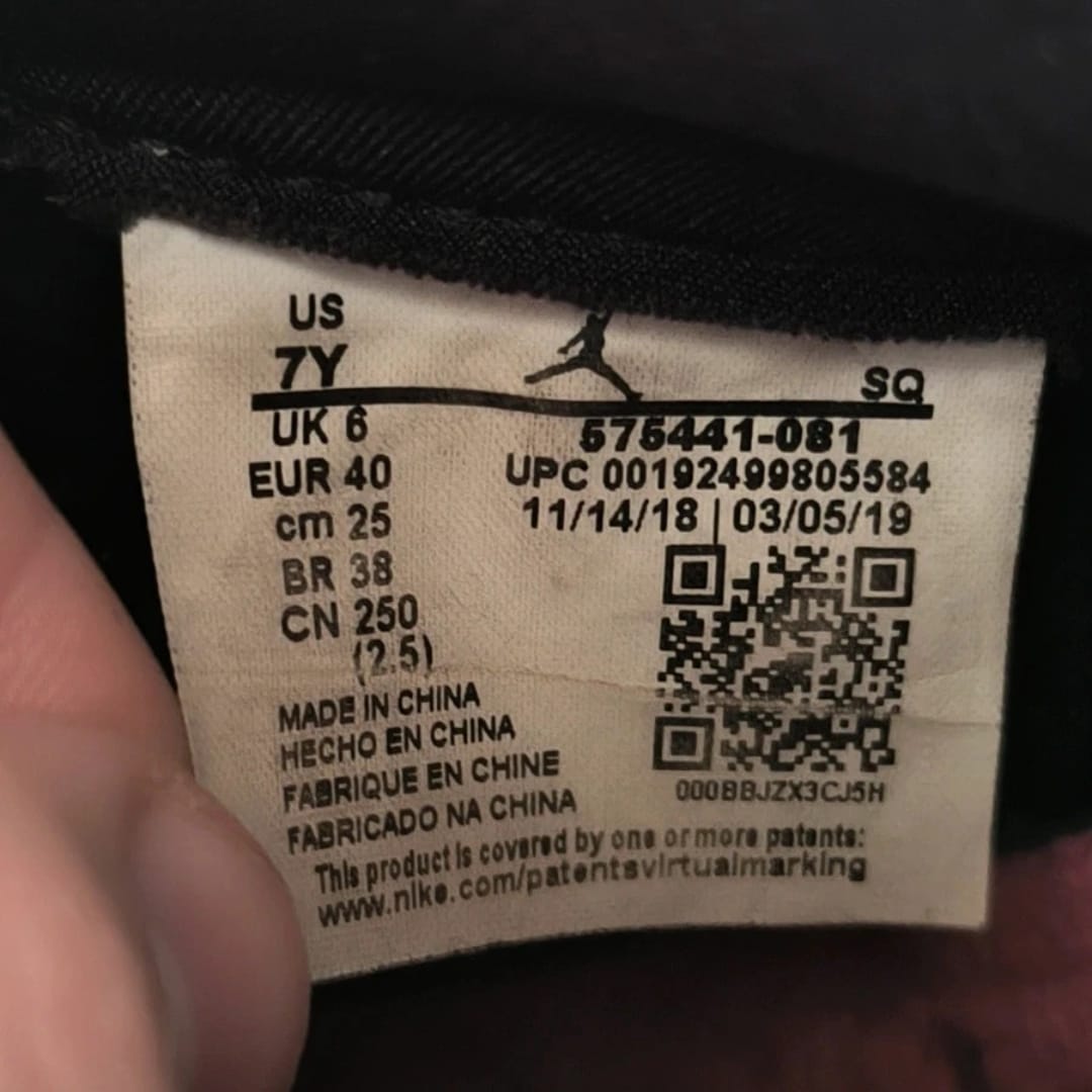 Air Jordan 1 high "Crimson Tint" GS – Taille 40