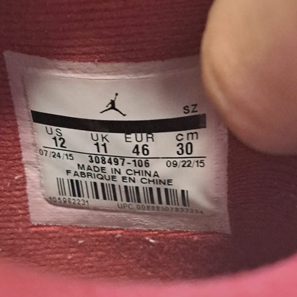 Air Jordan 4 Alternate 89 – Taille 46