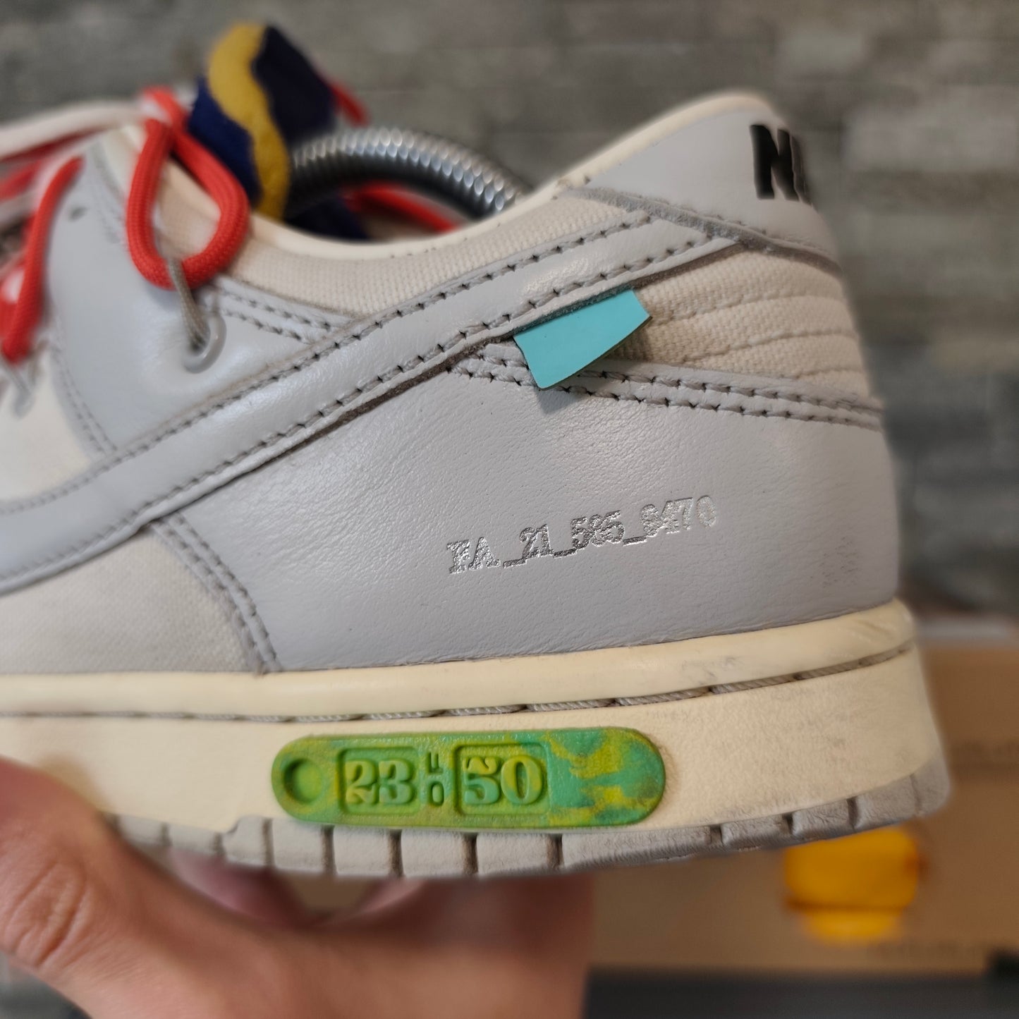 Nike Dunk Low x Off White lot 23/50 – Taille 42