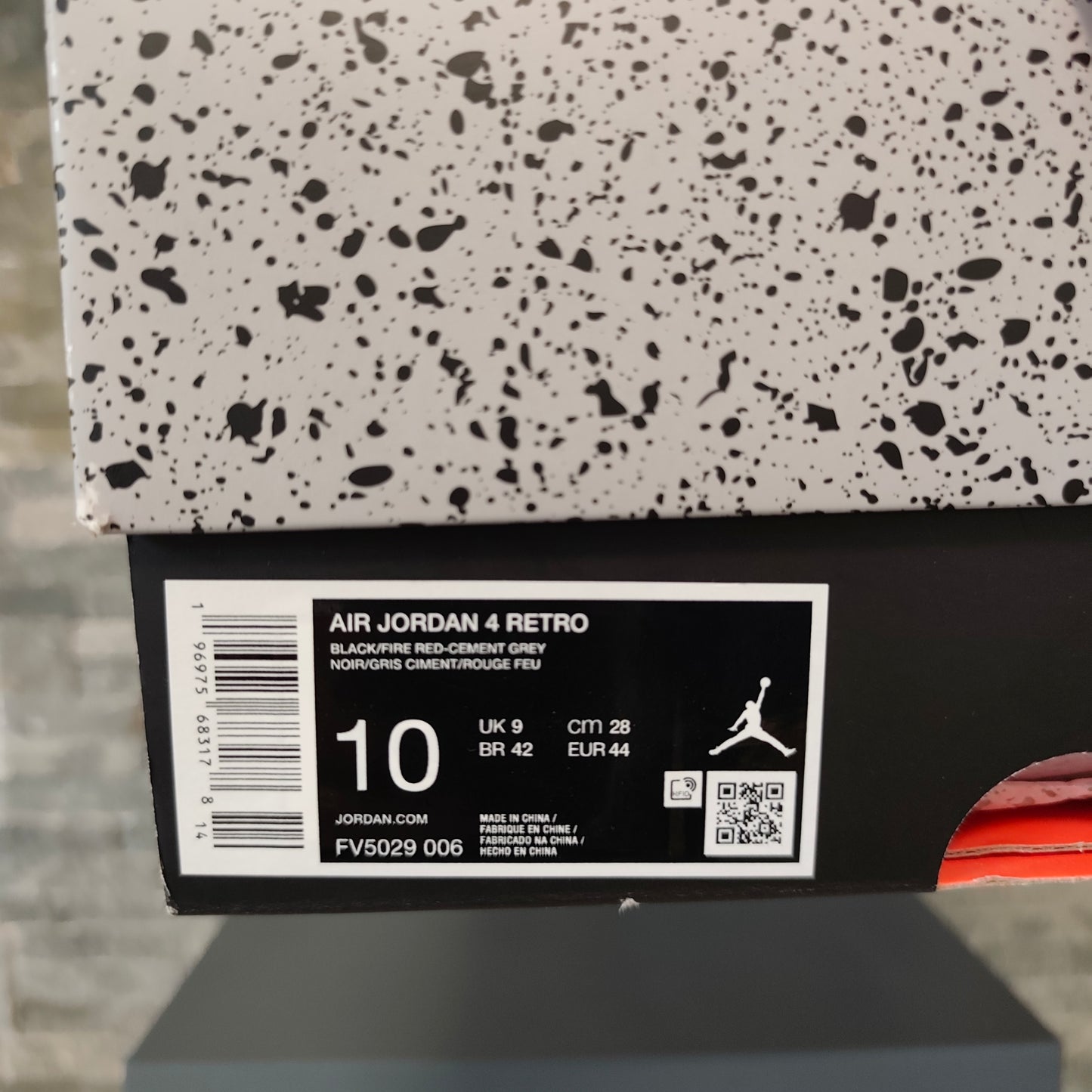 Air Jordan 4 Bred Reimagined – Taille 44