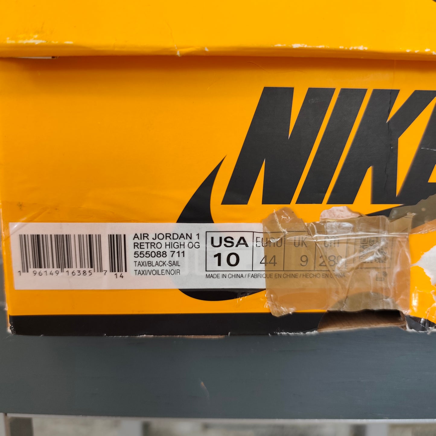 Air Jordan 1 High Taxi - Taille 44