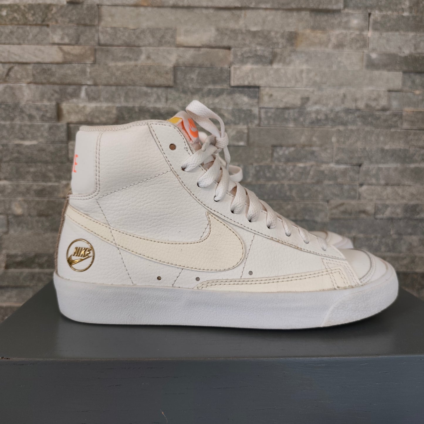 Nike Blazer Mid 77 Vintage Gold Logo - Taille 37,5