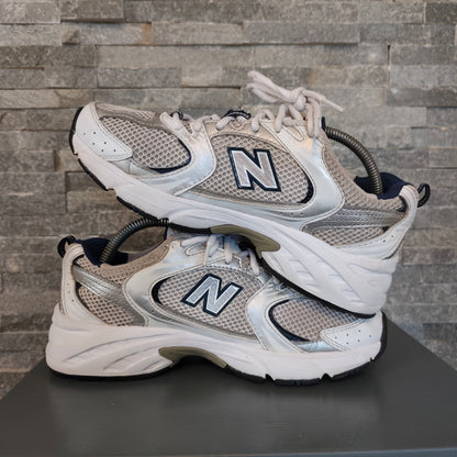 New Balance 530 White/Silver/Navy - Taille 37