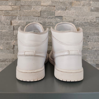Air Jordan 1 Mid Triple White - Taille 40