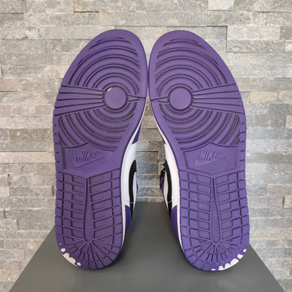 Air Jordan 1 Low Court Purple White - Taille 47