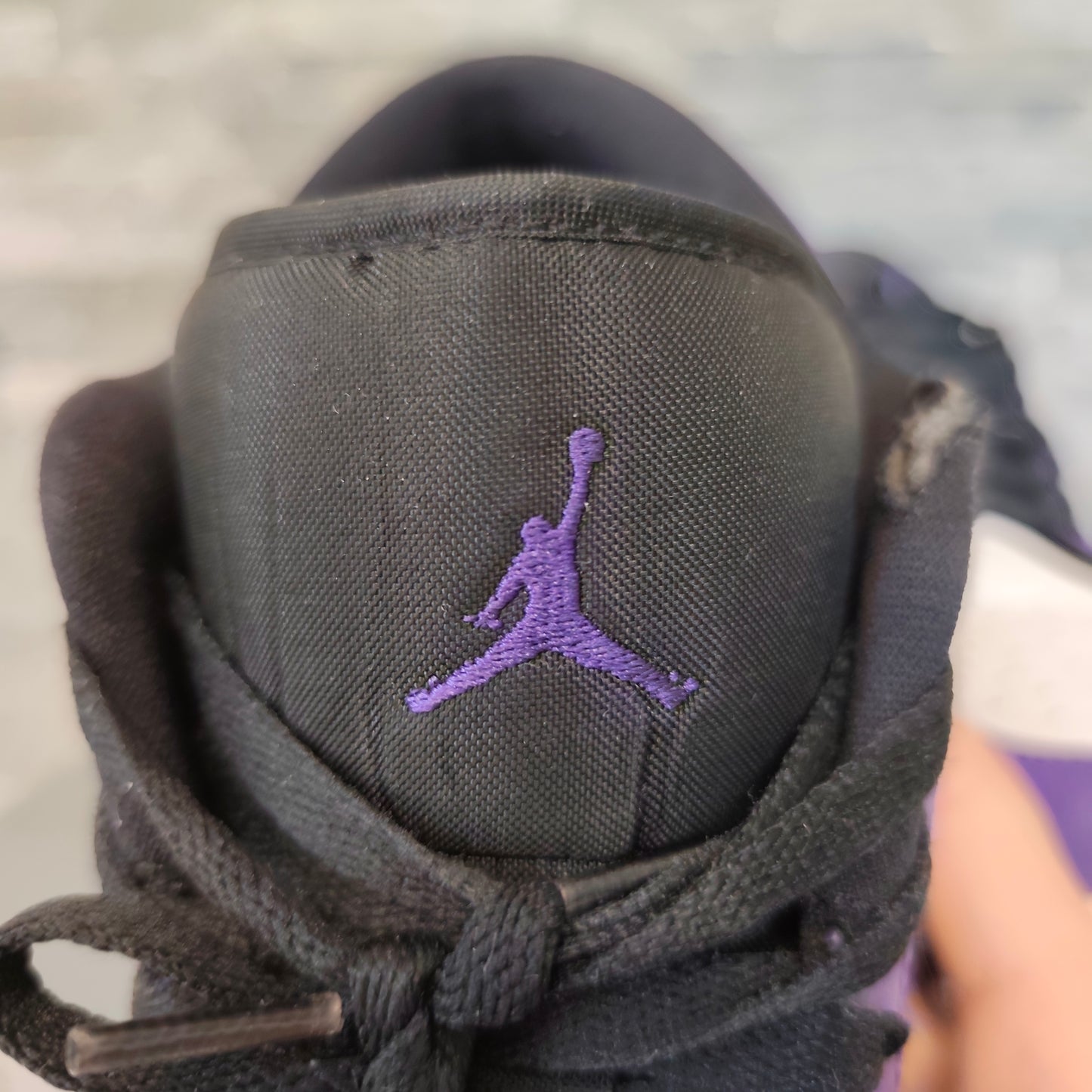 Air Jordan 1 Low Court Purple White - Taille 47