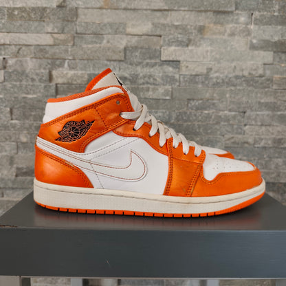 Air Jordan 1 Mid Metallic Orange - Taille 42