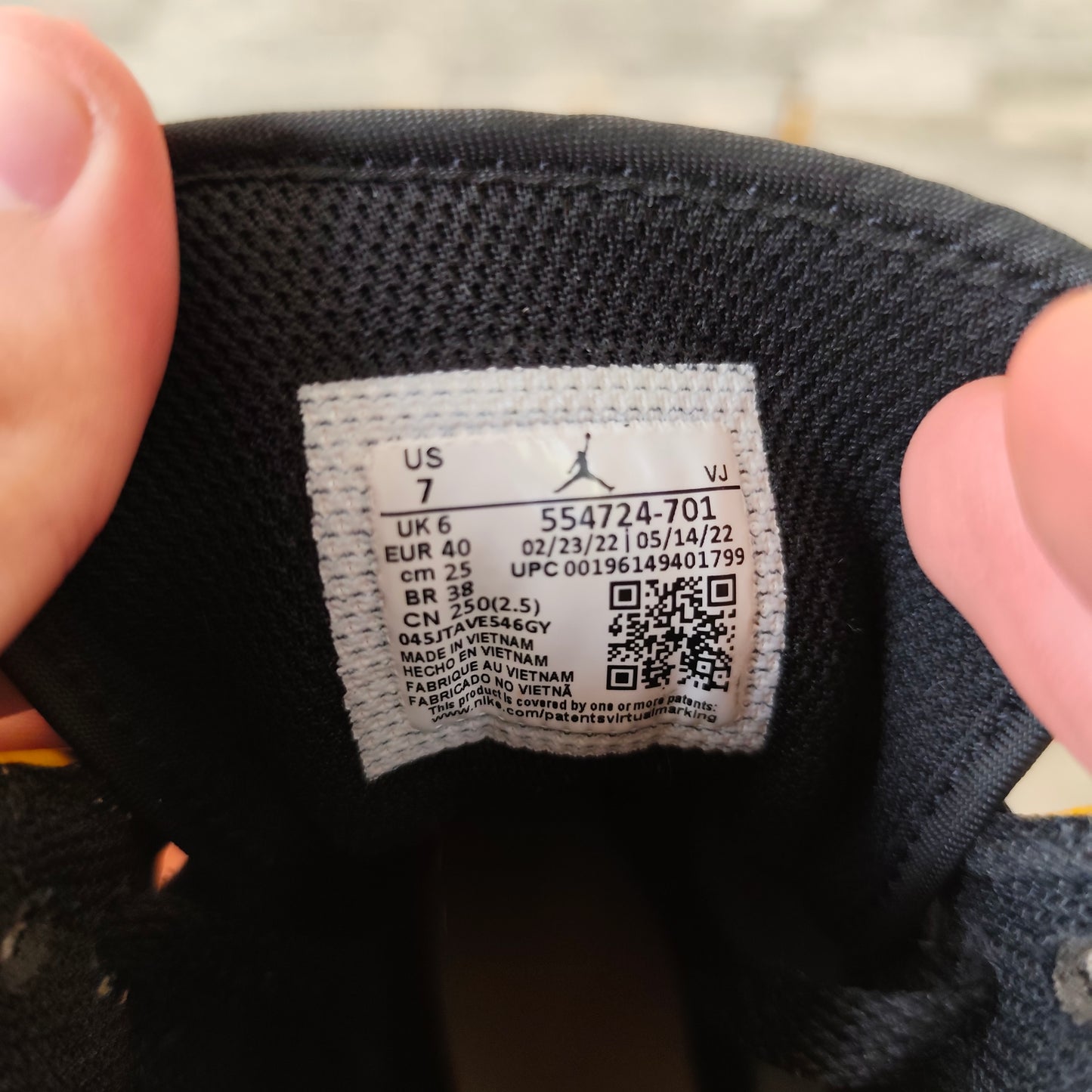 Jordan 1 Mid Taxi – Taille 40