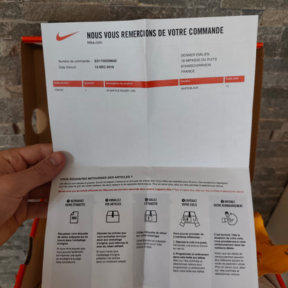Nike Waffle Racer x Off White - Taille 44,5