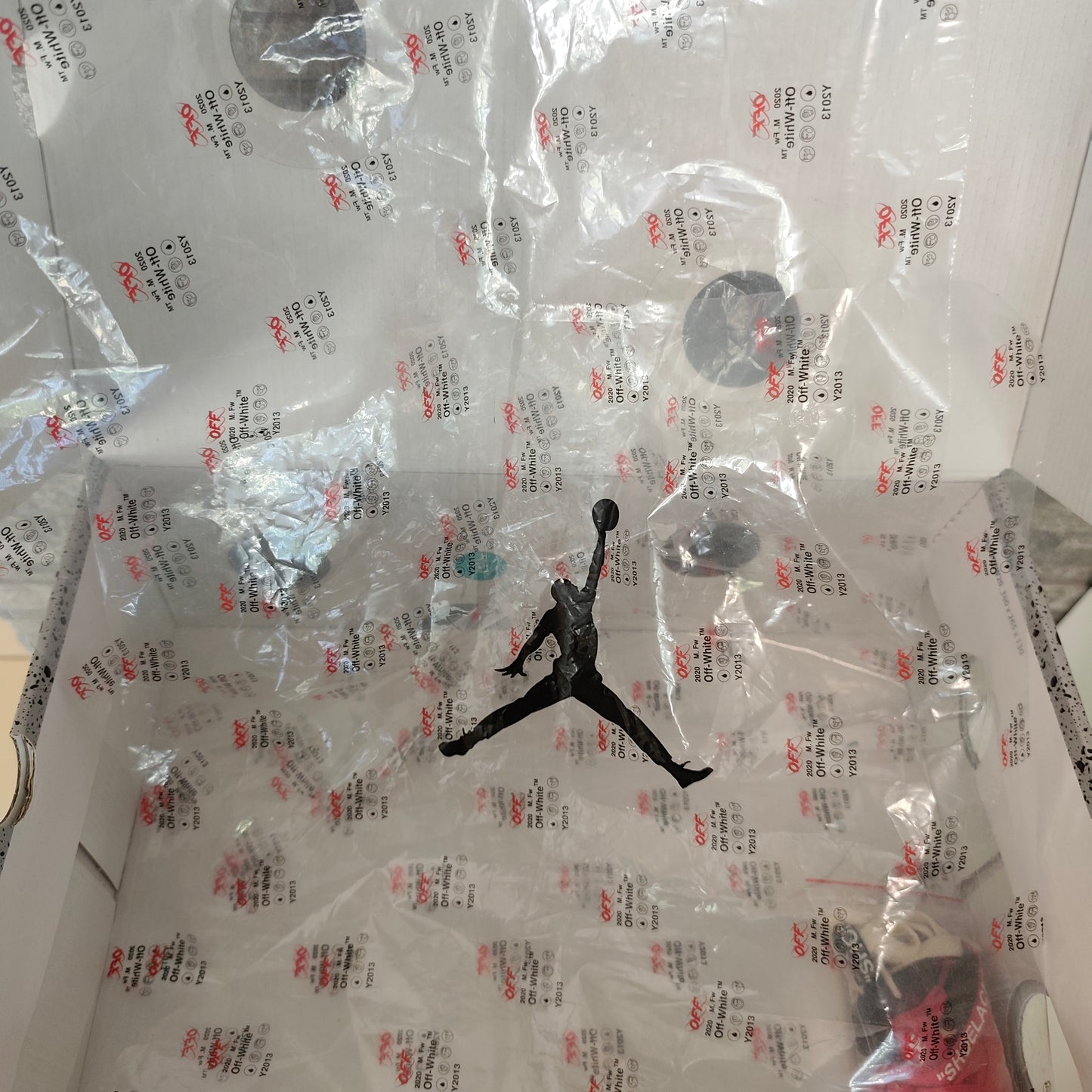 Air Jordan 5 x Off White "Sail" – Taille 45