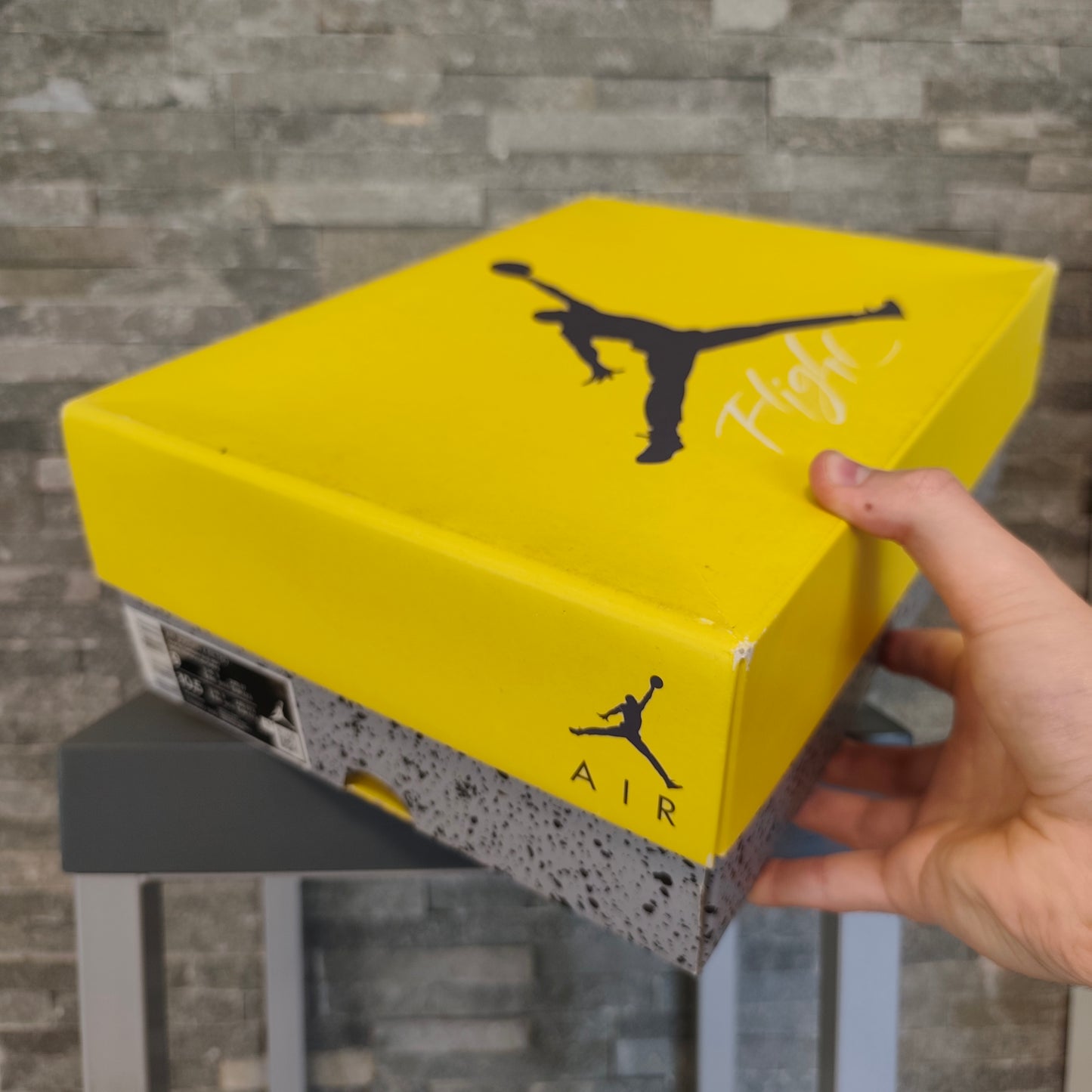 Air Jordan 4 Yellow Lightning – Taille 42,5