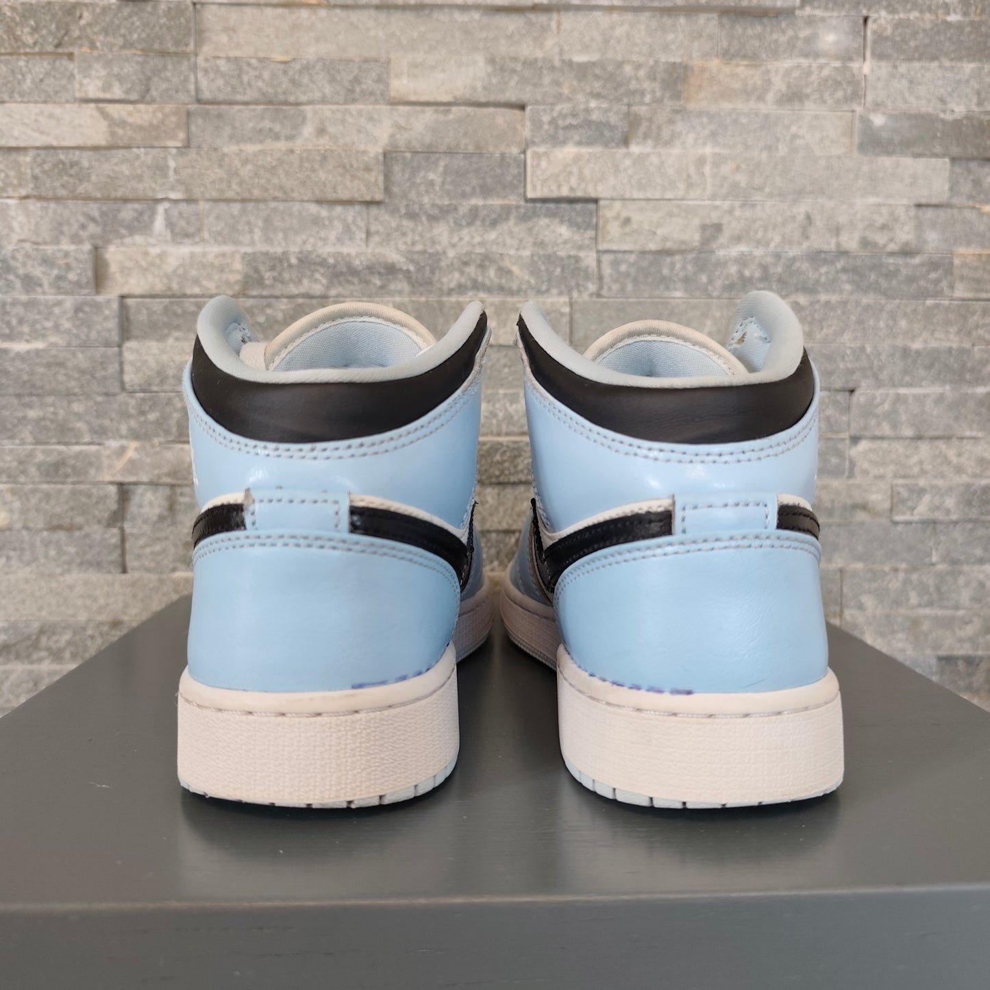 Air Jordan 1 Mid GS Ice Blue - Taille 38