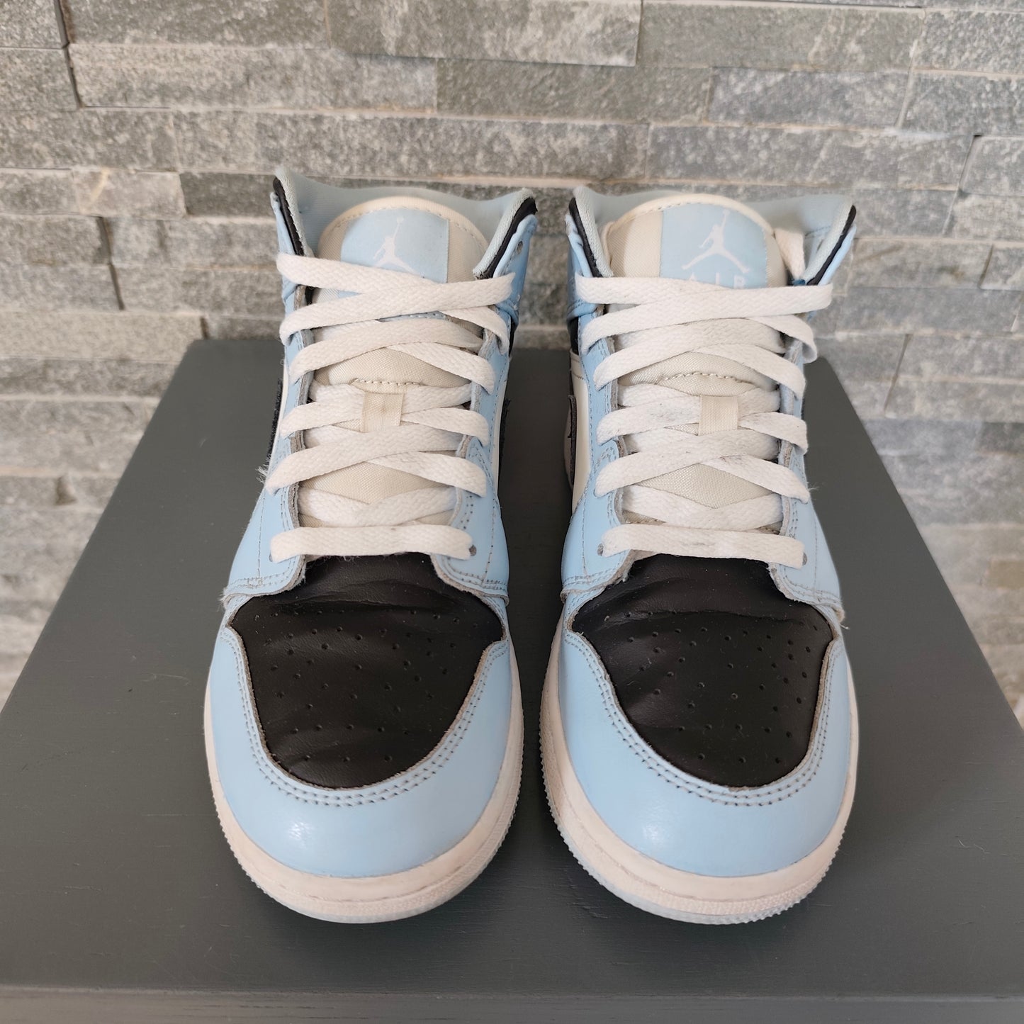 Air Jordan 1 Mid GS Ice Blue - Taille 38