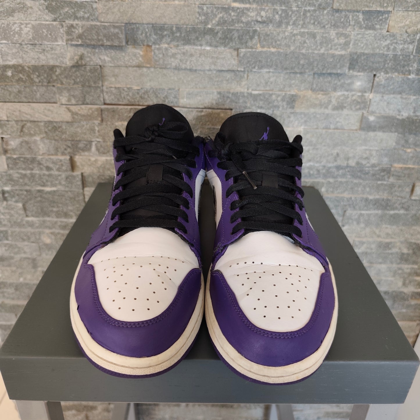 Air Jordan 1 Low Court Purple White - Taille 47