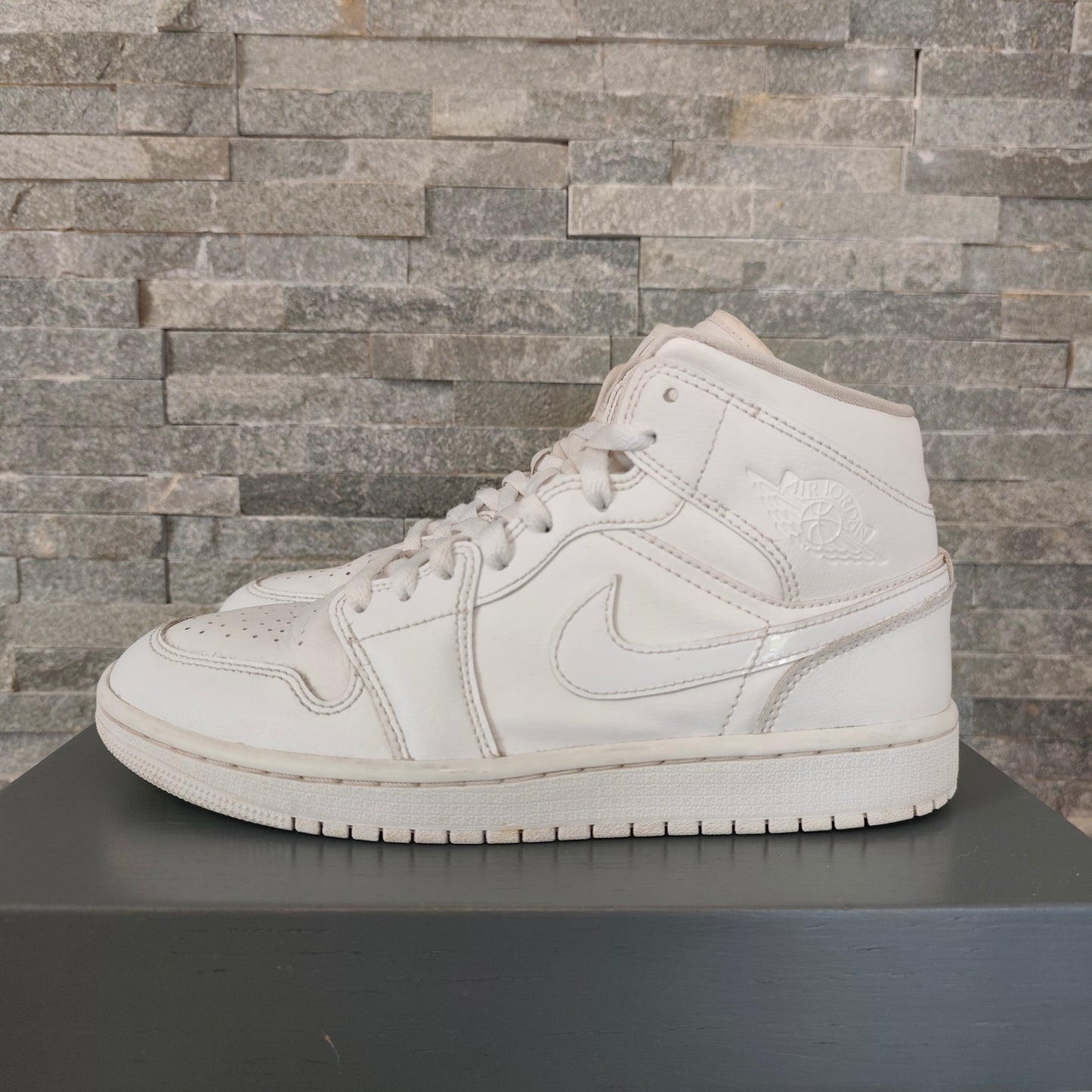 Air Jordan 1 Mid Triple White - Taille 40