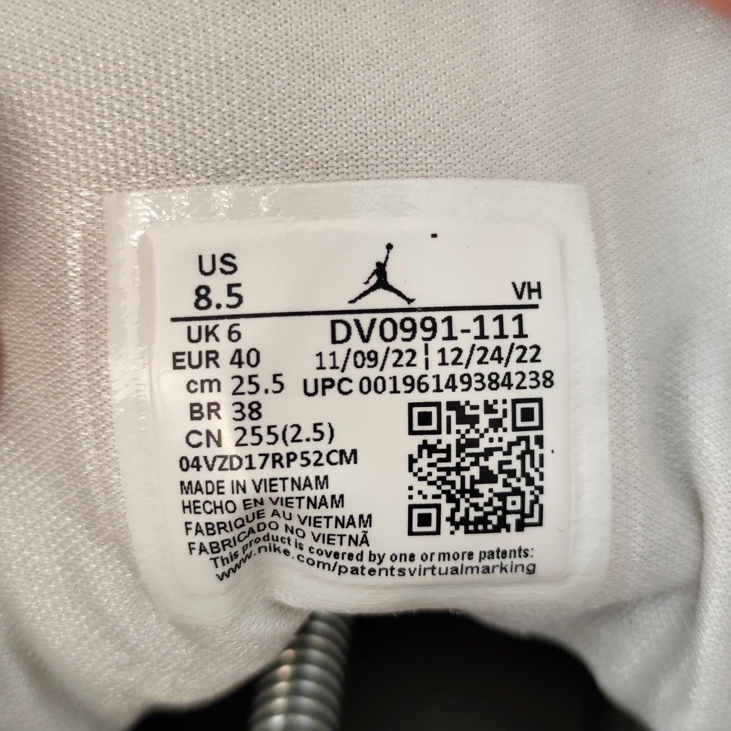 Air Jordan 1 Mid Triple White - Taille 40