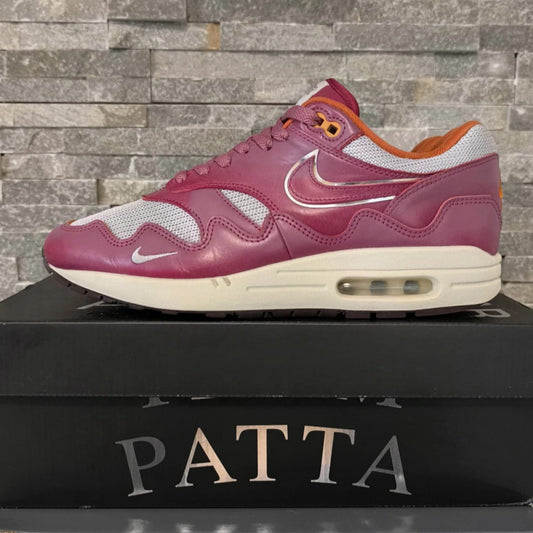 Nike Air Max 1 x Patta "Rush Maroon" – Taille 42,5