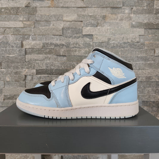 Air Jordan 1 Mid GS Ice Blue - Taille 38
