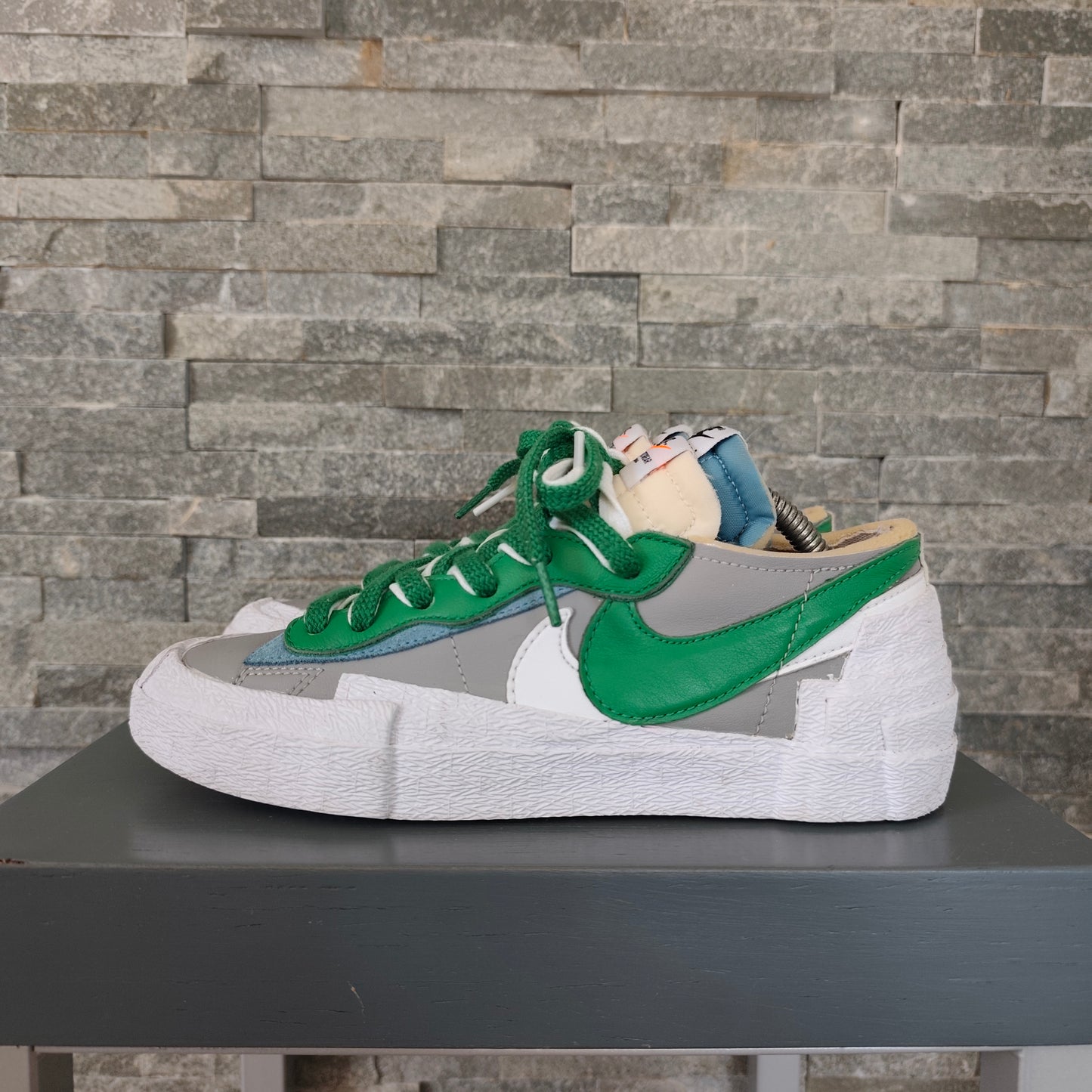 Nike Blazer Low x Sacaï Green/Grey - Taille 38