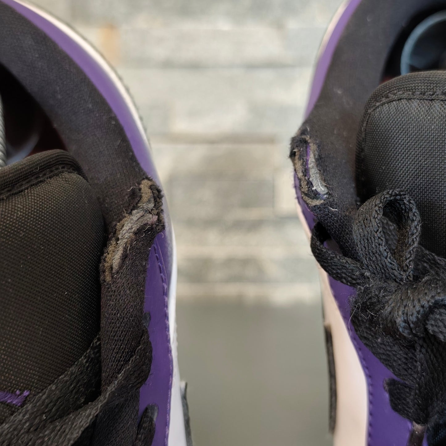 Air Jordan 1 Low Court Purple White - Taille 47