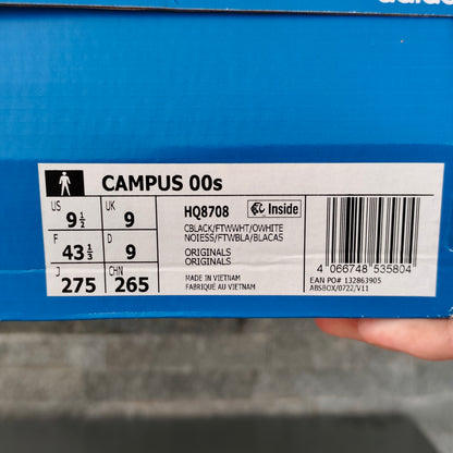 Adidas Campus 00s Black - Taille 43