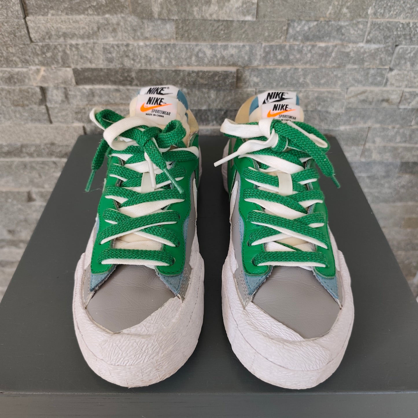 Nike Blazer Low x Sacaï Green/Grey - Taille 38
