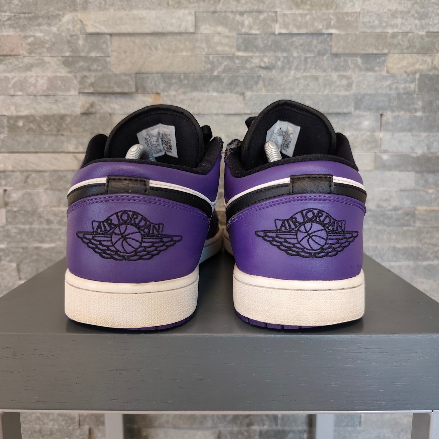 Air Jordan 1 Low Court Purple White - Taille 47