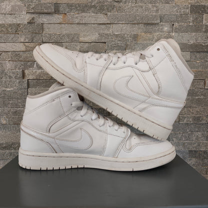 Air Jordan 1 Mid Triple White - Taille 40