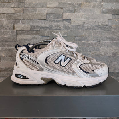 New Balance 530 White/Silver/Navy - Taille 37